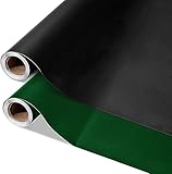 Tafelfolie selbstklebend | Testnote 1,7 | einfach anbringbar | bewährt für Zuhause und im Büro zum Schreiben, Zeichnen & Basteln | als Klebefolie, Möbel- und Wandfolie (schwarz, Rolle 43x300 cm)