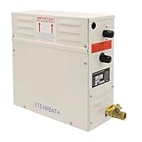 YXZKJZJ Selbstentleerender Dampfgenerator 3-18 kW Nassdampfmaschine Saunamaschine Dampfgenerator Heimgewerbliche Badezimmerdampfmaschine Hocheffiziente schnelle Erwärmung(4.5KW)