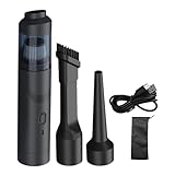 Generisch Handsauger Kabellos - 19 kPa Handheld Blower Sauger Reiniger - 4-in-1 Luftgebläse für e,Für Auto Haus LKW Boden Teppich Haare