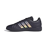 adidas Damen Grand Court Base 2.0 Shoes Schuhe, Aurora Black/Aurora Black/Shadow Violet, 41 1/3 EU
