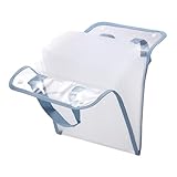 QUARKZMAN 13 Taschen Akkordeon-Datei-Organisator, Erweiterbare Datei-Mappe Tragbare Akkordeon-Dokumententasche mit klassifizierten Indexaufklebern für Büroangestellte, Blau (Vertikal)