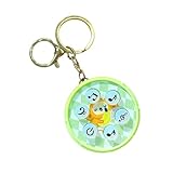 KAQNTUD ABS Leichter Schlagzeug-Schlüsselanhänger mit Tierschlagspiel, kompakt, reisefreundlich, Stressabbau, Erwachsene und Kinder, elektronische Trommel-Schlüsselanhänger, grün, One size