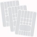 Fahrrad Schutzfolie - starker Rahmenschutz, Fahrrad Kettenstreben Schutz Aufkleber Folie Lackschutz Rahmenschutz Kettenstreben Schutz Folie Aufkleber Rahmen Schutz Carbon MTB BMX, Transparent