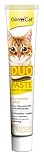 GimCat Duo Paste Multi-Vitamin und Käse - Wertvolle Vitamine steigern Abwehrkräfte und Wohlbefinden - 1 Tube (1 x 50 g)