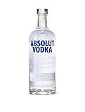 Absolut Vodka Original – Edler und extrem reiner Premium-Vodka aus Schweden in der ikonischen Apotheker-Flasche – 1 x 1 l