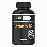 Vitamin D3 | hochdosiert | 20000IE pro Kapsel | 60 Kapseln | Made in Germany | MP Nature