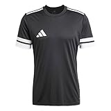 adidas Herren SQUADRA25 Jersey Short Sleeve, Black/White, M