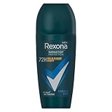 Rexona Men Nonstop Protection Anti Transpirant Deo Roll-On Cobalt Dry mit 72 Stunden Schutz vor Schweiß und Körpergeruch 50 ml