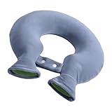 Nacken-Wärmflasche, auslaufsicherer Schulterwärmer für - und Kältetherapie, entspannende Schmerzen mit Linderungspackung, Wohnaccessoires für Büro, Reisen, Winter, Schule oder Urlaub, 32 x 30 x 9