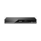 Panasonic DMR-PWT550EB Blu-Ray-Player und HDD-Recorder mit Freeview Play, Schwarz