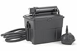 Pontec 50238 MultiClear Set 5000 - Komplettset aus Filterpumpe und Durchlauffilter , Durchlauffilterset, Mehrkammerfilter, Gartenteichfilter