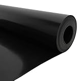 Homgoday Wurzelbarriere Schwarz 0,7x3 m 1,5 mm HDPE Wurzelsperre Rasen, Garten Model42006485