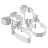 ZUNOXAZ 4 Stück Teiliges Ausstechformen Set für Kekse aus Themen Ausstecher Backzubehör für Festliche Leckereien Leicht zu Reinigen und Langlebig für Feierlichkeiten und Backprojekte