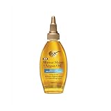 OGX Mirror Shine + Arganöl vor dem Waschen Haarglanz, Ausspülbehandlung, glänzender Glanz, glättende Reparatur, leicht, silikonfrei, repariert Spliss, 118 ml