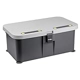 BRUNNER: 2-in-1 Camping Trittstufe; Aufbewahrungsbox für Wohnmobil & Wohnwagen (24-cm hoch), Steighilfe BOXSTEP - rutschfest, Wasserdicht, Beleuchtet; Belastbar bis 150-kg