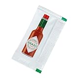 TABASCO® - Original Red Sauce - 100% natürliche Zutaten - scharfe Chili-Sauce - 100x 3 ml - Karton