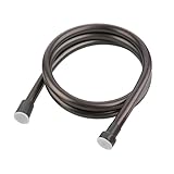 WDSBZNB Schlauch Dusche PVC-Duschschlauch, Flexibel, Flexibler Duschschlauch for Badezimmer-Duschkopf, Goldener, Silberner, Schwarzer Bad-Duschschlauch(Grey,400CM)