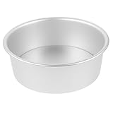ROMISBABA Eloxierte Runde Backform aus Aluminium mit Antihaftbeschichtung und Abnehmbarem Boden Kuchenform für Käsekuchen Mousse und Vielseitige Backanwendungen Leicht und Hitzebeständig