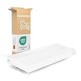 September Komfortschaum Matratze 90 x 200 x 14 cm - H2 Weich - Made in Germany - Oeko-Tex - 60° Grad waschbar - 90x200