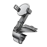 Angoily Halterung Für Autotelefon Fahrzeugtelefonhalterung Gravity-telefonständer Handy -autohalter Handy -Halterung Multifunktionales Auto -mobiltelefonständer Handy -Kickstand Abs Black