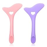 Yesaler Eyeliner Hilfe Schablonen Silikon Augen Make Up Hilfe Multifunktionale Make Up Werkzeug 2 Stück für Anfänger Professionelles