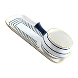 SUPVOX Keramik Milchtopf 650 Ml mit Nudeltopf und Suppentopf Satz Handbemalt Vielseitig für Milch und Suppen Spülmaschinengeeignet für Küche Esszimmer