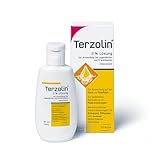 Terzolin 2% Lösung – die medizinische Schuppen-Kur zur Behandlung des ursächlichen Schuppenpilzes, mit Ketoconazol; 60 ml Flasche