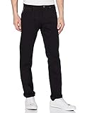 camel active Herren Regular Fit 5-Pocket Jeans Forever Black Schwarz, menswear-32/34