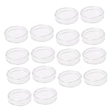 DIYEAH 20 Stück Teiliges Acryl Münzaufbewahrungsset Transparente Münzkapseln für Einfache Handhabung und Sichere Aufbewahrung von Münzen Medaillen und Sammlerstücken für Zuhause oder