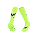 Herren schnell trocknende Fußballs ocken für Kinder profession elle Anti-Rutsch-Handtuch-Boden-Socken Langrohr-Sports ocken, grün, M