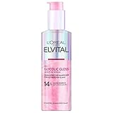 L'Oréal Paris Elvital Glycolic Gloss Serum für glanzloses und stumpfes Haar, Haarpflege für intensive Geschmeidigkeit und ultimativen Glanz, Leave-In Serum, regenerierend, mit Glykolsäure, 150ml