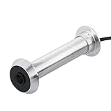 KEALLANS 1080P Tuya Smart Life Home Digitaler Türspion Türkamera Auge WiFi IR Nachtsicht Kamera Türauge EU-Stecker Silber