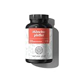 NATURE LOVE® Mönchspfeffer Kapseln - 240 Stück - 4:1 Extrakt aus Original Vitex Agnus Castus - Hochdosiert mit 10mg je Kapsel, Ohne unnötige Zusätze, vegan, laborgeprüft, in Deutschland produziert