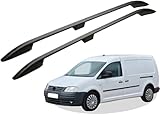 APARC 2 Stück Aluminium Dachträger für VW Caddy 2 2003 2004 2005 2006 2007 2008, Anti-Diebstahl Querträger Dachgepäckträger, Auto GepäCktransport Zubehör