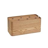 Schmuckkästchen Material Desktop Verstecken Drähte Steckdosenleisten Schreibtisch Kabel Organizer Box Für Home Office Holz Kabel Management Box Aus Holz(38*15*13cm) Schmuckaufbewahrung(Type-D)