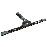 UNGER ErgoTec Ninja Fensterwischer 40° (Breite 45 cm, ergonomischer Griff, mit Soft-Gummi, Zwei Gummi Positionen, Fensterabzieher mit Schwenkfunktion) EN450