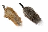 Fellefant Katzenspielzeug Mäuse aus echtem Hasenfell – 2´er-Set – Perfekt für das Ausleben des Jagdinstinkts und Spielspaß - ohne Kunststoffaugen