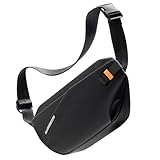Inateck Sling Bag X-Lite, 3,8 L Umhängetasche Herren, Leichte Schultertasche Bauchtasche Crossbody Bag, Vielseitiger Sling-Rucksack für Reisen, Radfahren, Arbeit, Sport und Wandern
