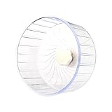 Laufrad für Hamster - für leisen Käfig mit doppeltem Kugellager | Fitnessrad für kleine Haustiere und Hamster | Für Syrer und Zwerge, Mäuse und Tieraktivitäten