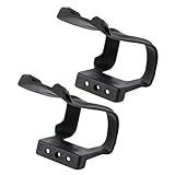 TRHEEE Mountainbike Fahrradpedale Zehenclip Rennrad Pedal Halbclips Fahrräder trägerlose Zehenpedal-Clips Käfig einfach zu installieren