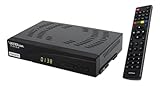 Vantage VT-93 C/T-HD Universal Combo-Receiver für den Empfang von Kabel- & DVB-T2 Signalen, PVR-Funktion, USB-Multimedia, freenet TV, EPG, Time Shift, mehrsprachige Menüführung, schwarz