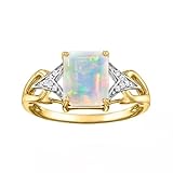 SISGEM Silber Weiß Protein Damen Ring Vergoldet Quadratisch Weiß Protein und Diamant Ring Für Damen Handwerk Vintage Schmuck Braut Verlobung Versprechen Geschenk