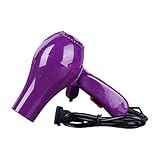 Neuer Mini-Klapp-Haartrockner für zu Hause, tragbarer Haartrockner Haarwuchsmittel Kinder (Purple, One Size)