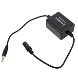 Operitacx Car Audio Noise Filter Aux Ground Loop Isolator mit Langlebiger Konstruktion Geräuschunterdrückung für Klare Soundqualität und Einfache Installation in Auto-stereoanlagen