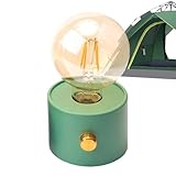 Jacekee Retro-Schreibtischlampe, Vintage-Schreibtischlampe - Antike LED-Laterne - Retro-Camping-Lampe, Tischleuchte, kreative dekorative Nachttischlampe für Zuhause, Schlafzimmer