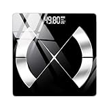 Körperfett-Scala, Badezimmerwaagen für das Gewicht | genaue digitale Skala USB | Tragbare Präzisionsaustauschmonitore für -Fitnessstudio – Travel Verbot – Kitchen