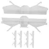 Yardenfun 6 Stück Teiliges Kleiner Transparenter Kunststoff Insektenfallen für Imkereibedarf Wiederverwendbar mit Leicht Befüllbaren Fächern Speziell für Bienenstock Insekten Einfache