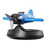 Imtrub Auto Duft Diffuser - Solargeriebener Duftspender In Flugzeugform Für Dashboard,Langanhaltender Luftparfum Für Wohnmobil Laster Pickup Anhänger Und U.v.m.