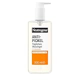 Neutrogena Anti-Pickel Tägliches Waschgel Anti Pickel Gel & klärende Gesichtsreinigung mit 2 Prozent Salicylsäure bei unreiner Haut,200ml