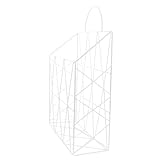 ETHZZLE Wandmontierter Bücherregal Organizer aus Dekorativer Buchhalter für Zeitungen Robuster Wandhalter für Büro und Zuhause zur Raumoptimierung